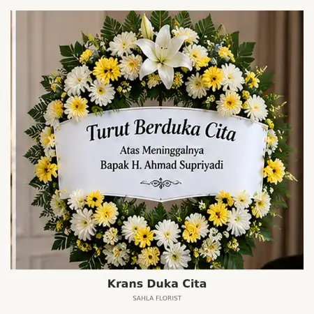 Krans Bunga Duka Muara Karang